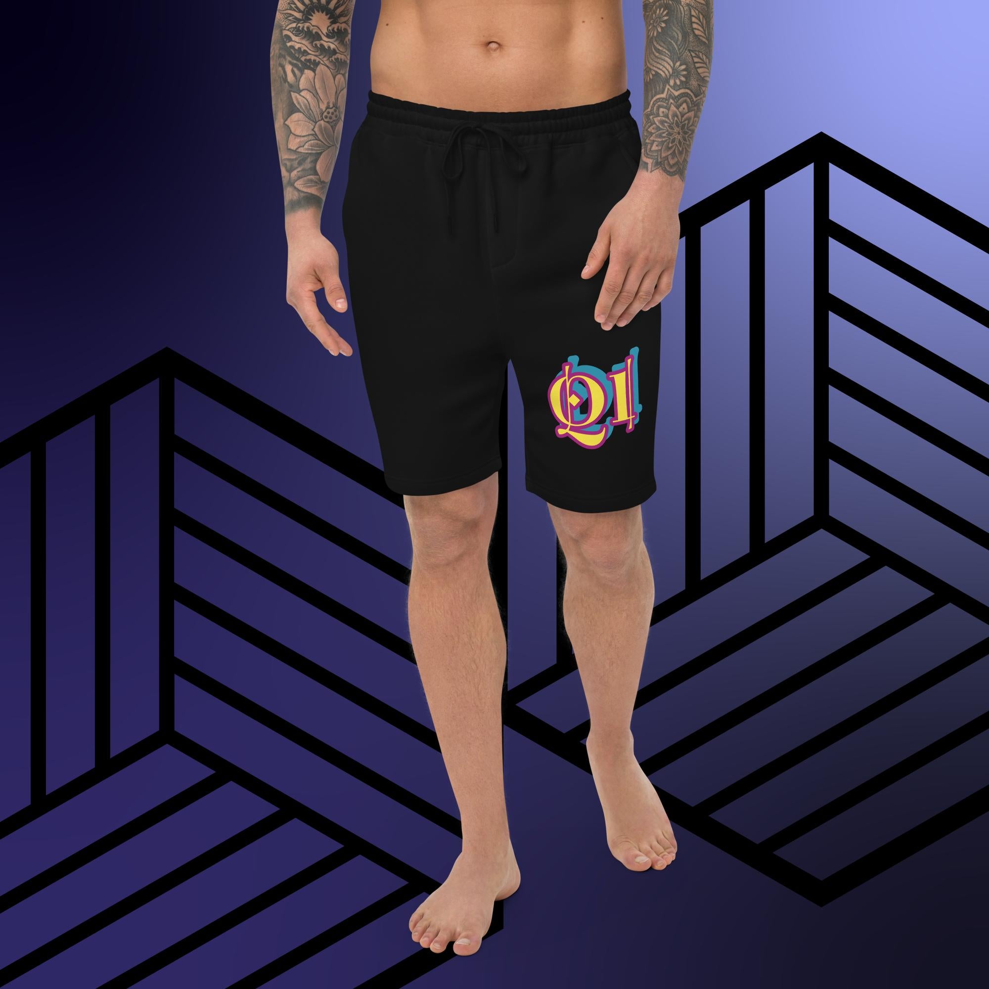 Quantum Imagination Men's fleece shorts