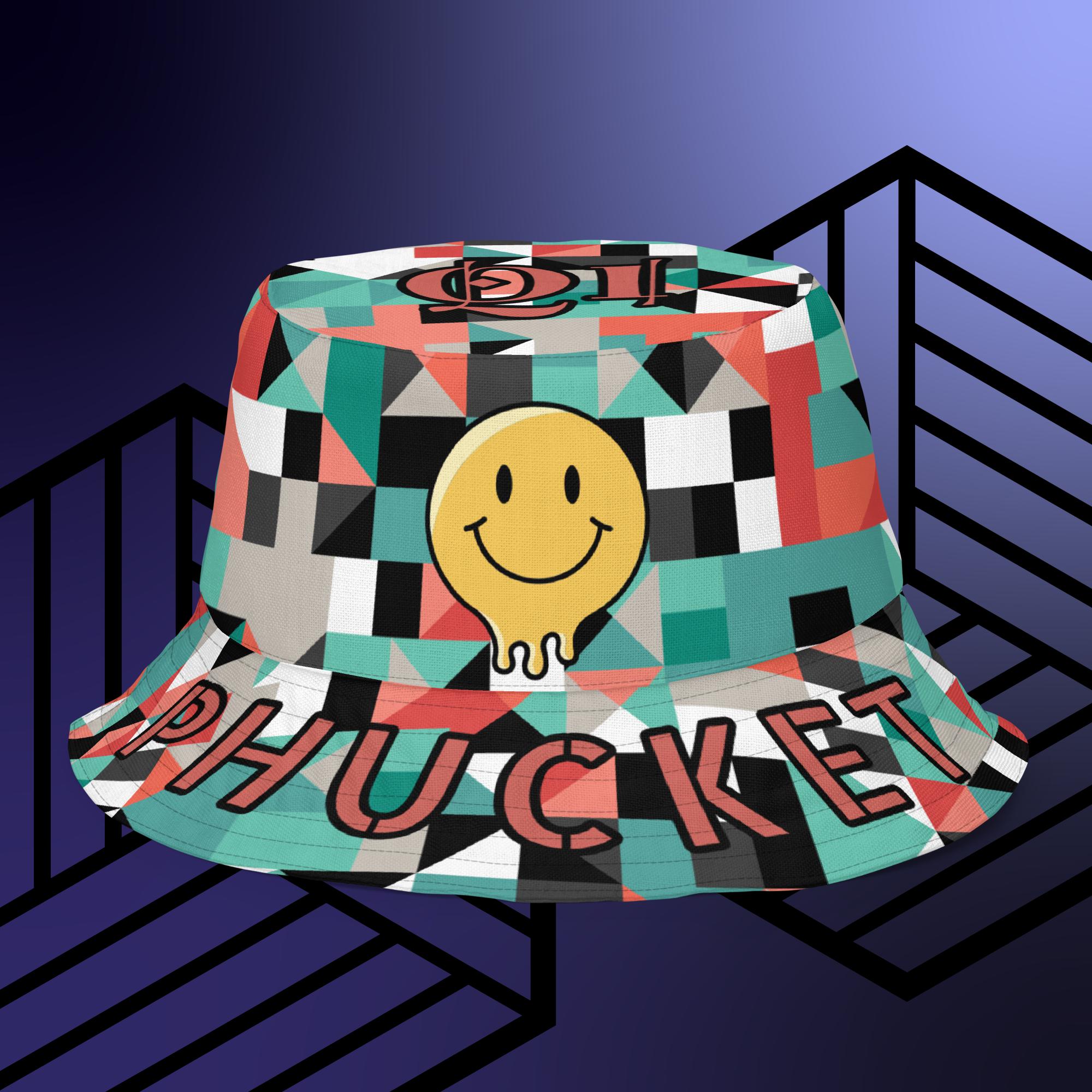 "PHUCKET BUCKET V2" Reversible bucket hat
