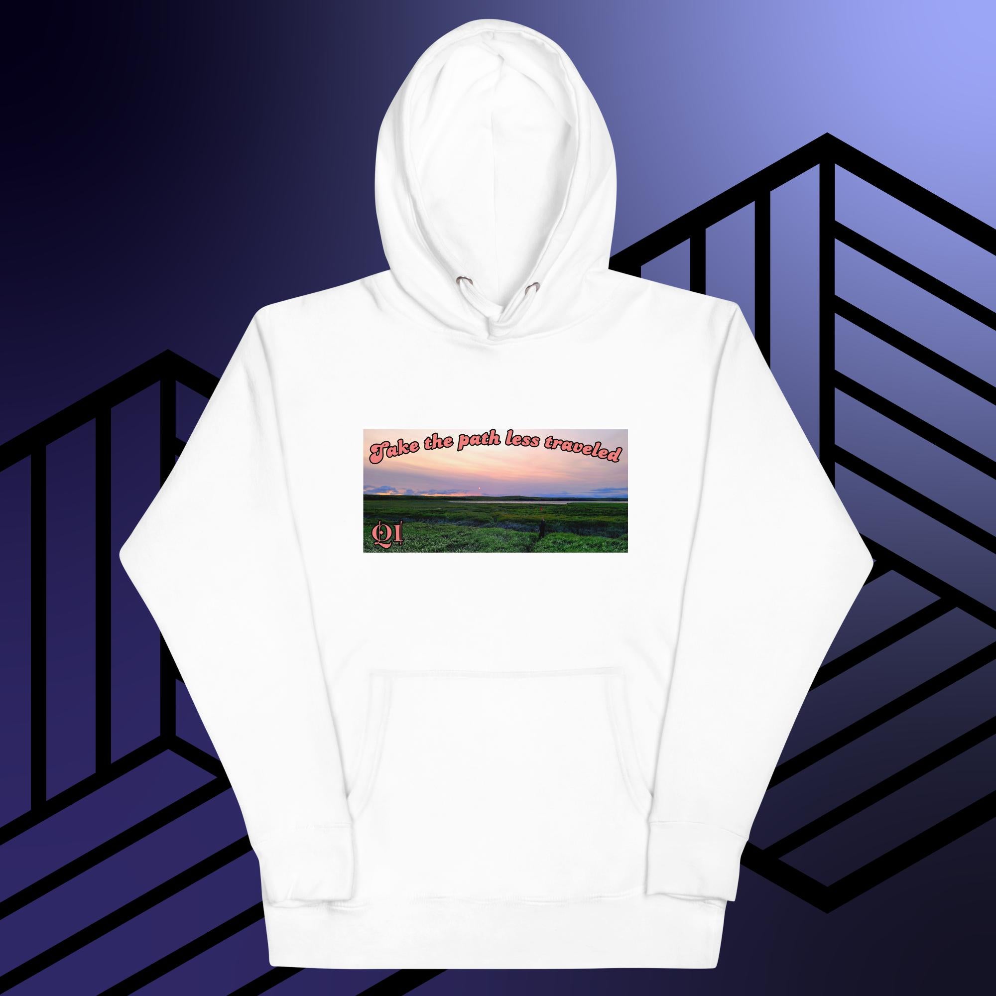 The Alaska Collection- The Path Less Traveled  Unisex Hoodie