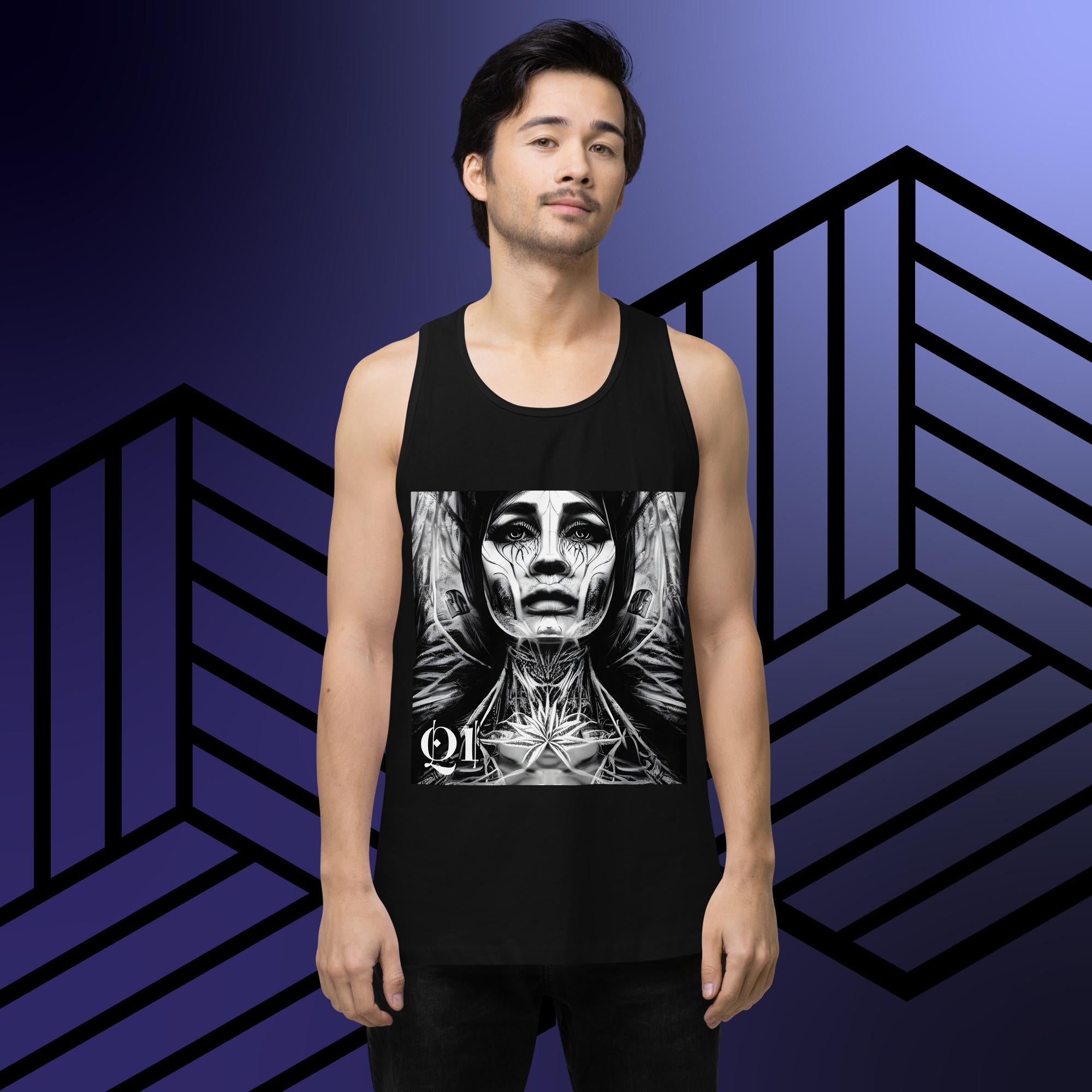 Queens Of Quantum Men’s premium tank top