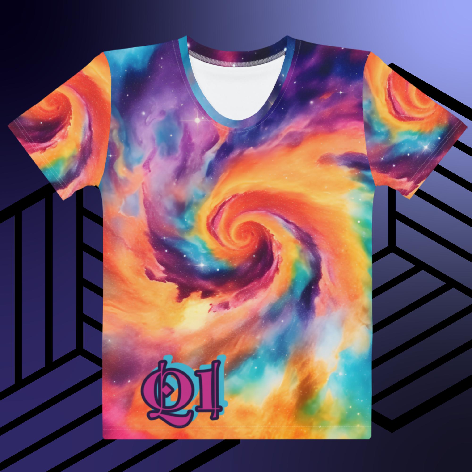 Tie Dye Galaxy Women's T-shirt